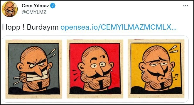 Cem Yılmaz NFT sayesinde milyonlar kazandı